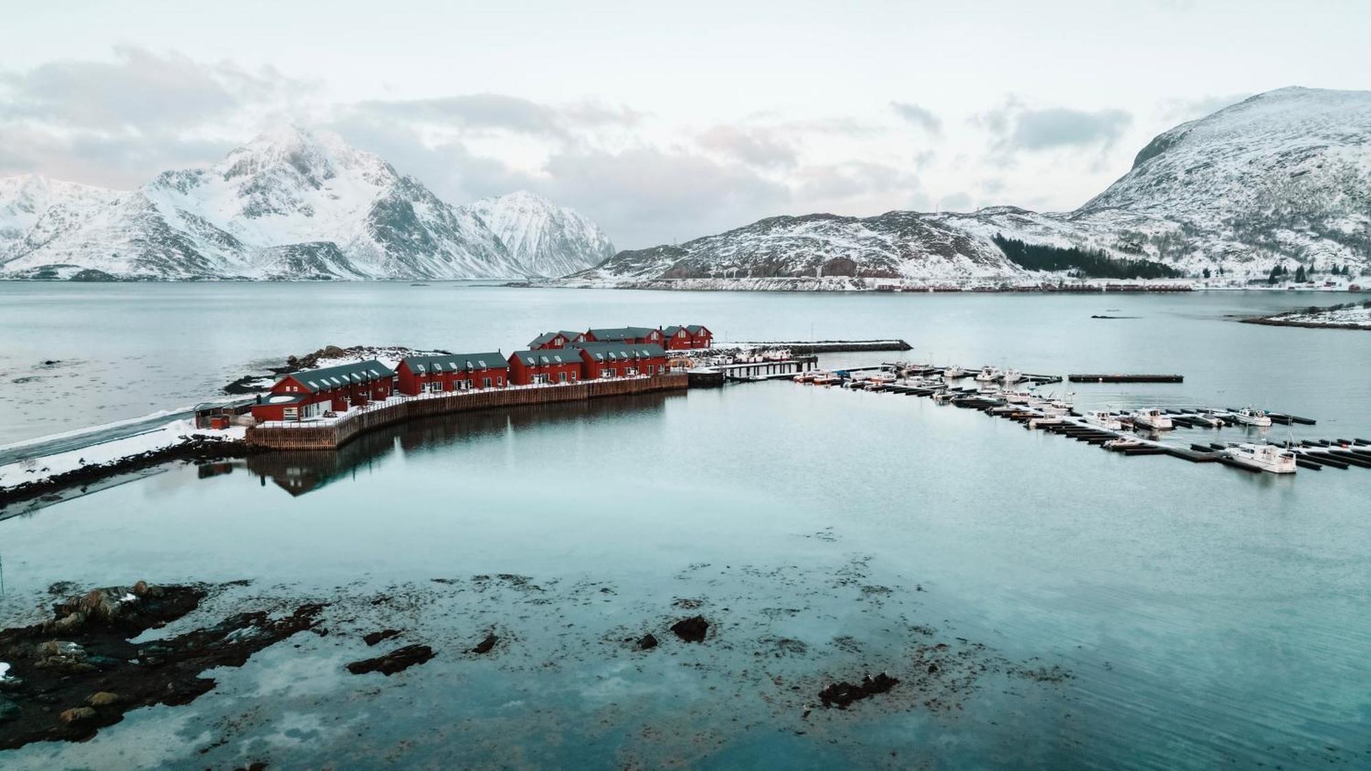 Lofoten Rorbuutleie - Lilleeidet Gravdal  Ngoại thất bức ảnh